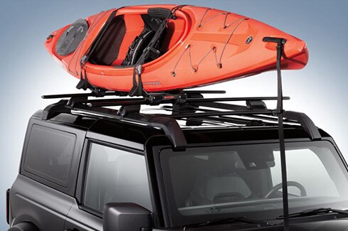 Discover Ford Bronco Accessories in PR, Racks And Carriers By Yakima - Kayak Carrier With Locks, Rack Mounted